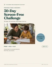 30-Day Screen-Free Challenge cover