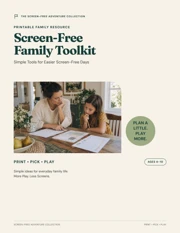 Screen-Free Family Toolkit cover